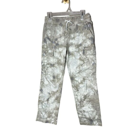 Pacsun Kids Elastic Waist Cargo Pants Cloud Print Size 8 - Picture 1 of 8